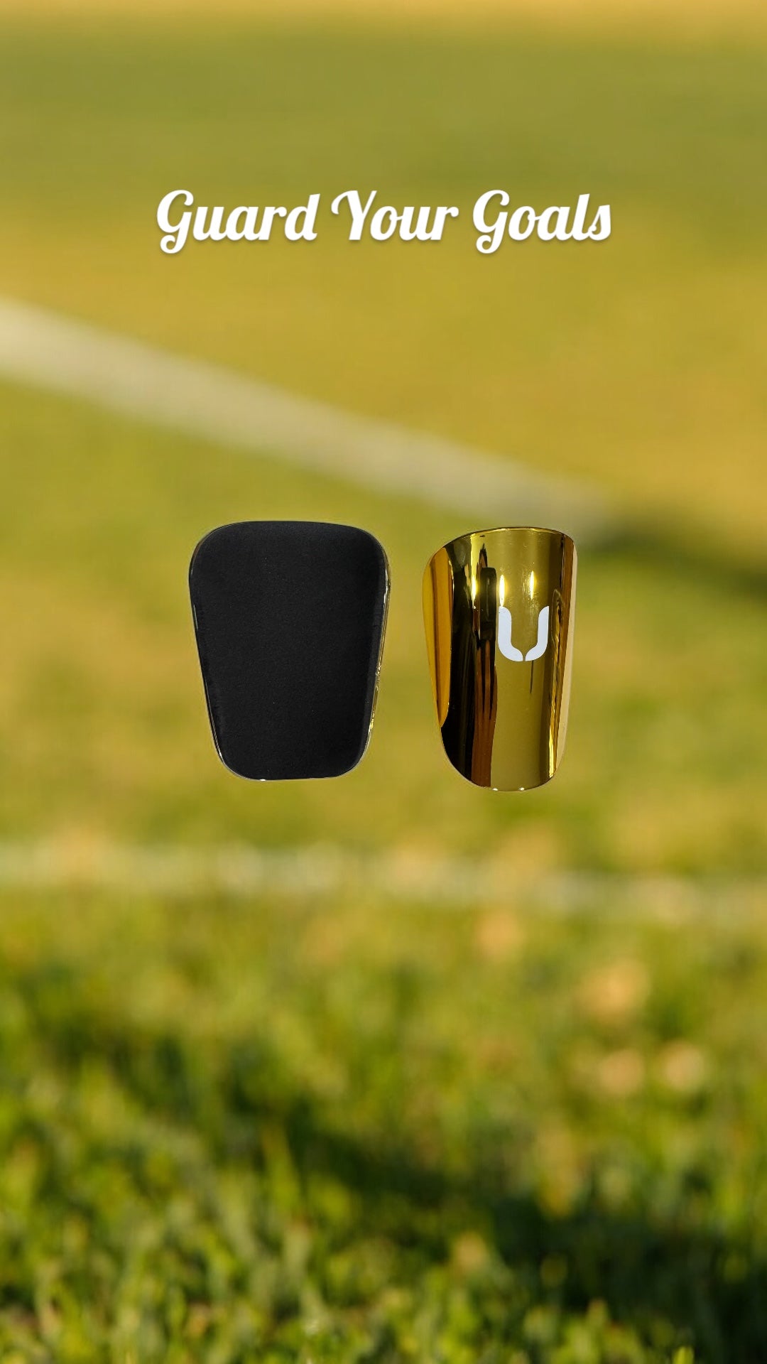 GRIPS GOLD MINI SHINGUARDS with Carrying Case