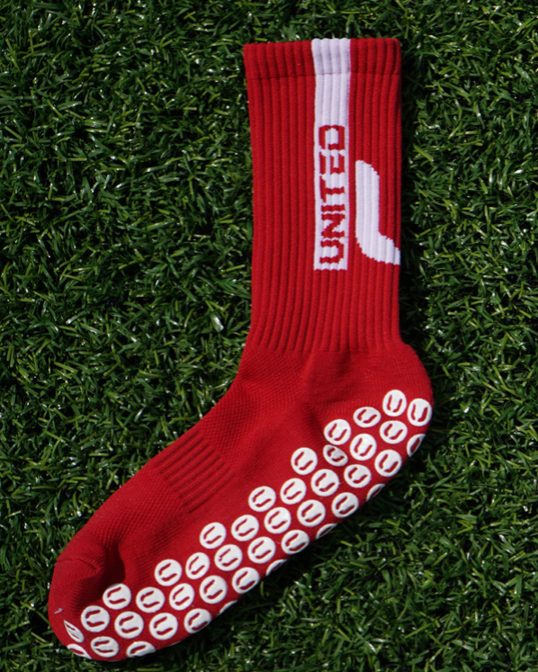 Red Edition Grip Socks